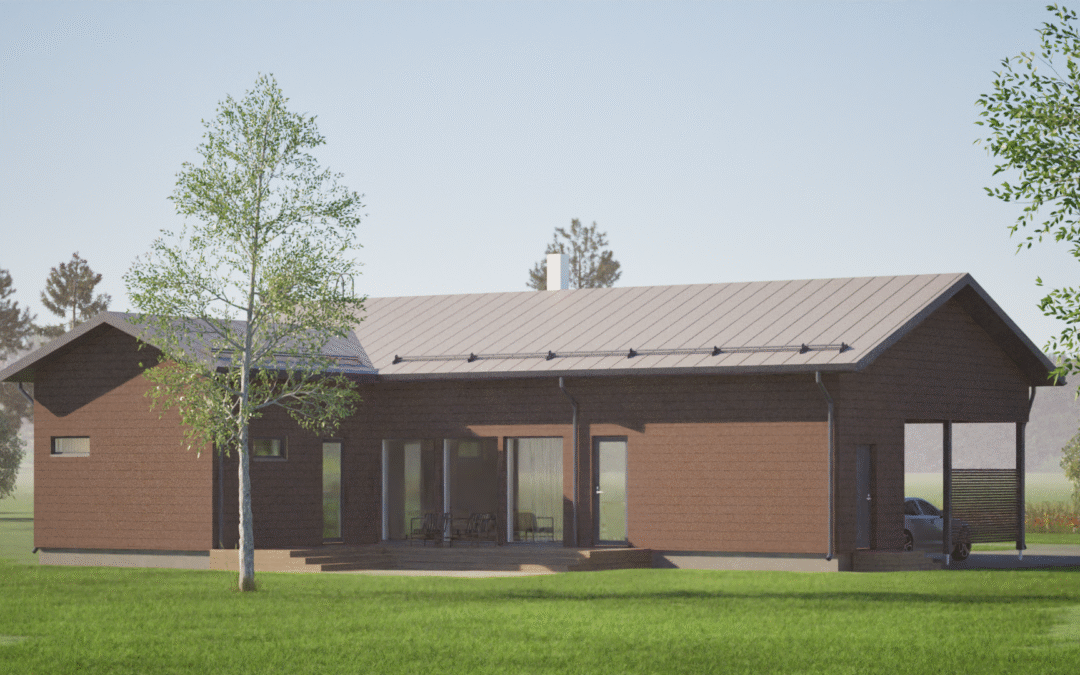 Omakotitalo, 126 m², Jyväskylä