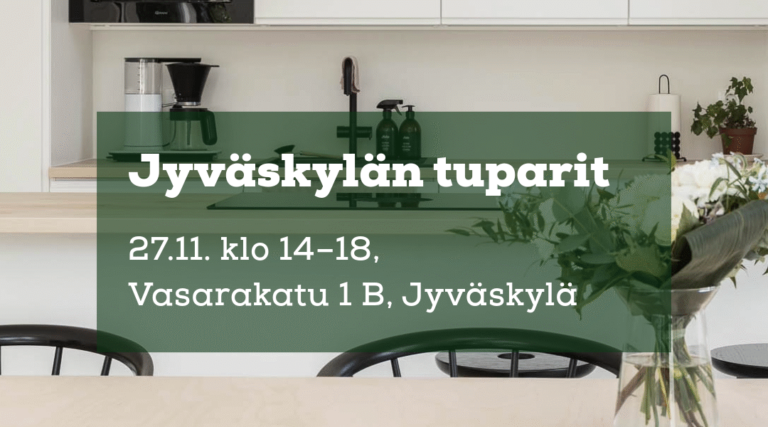 Kutsu Jyväskylän toimipisteen tupareihin